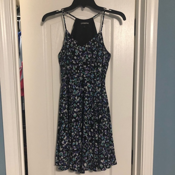 Express Dresses & Skirts - Floral Express Fit and Flare Dress